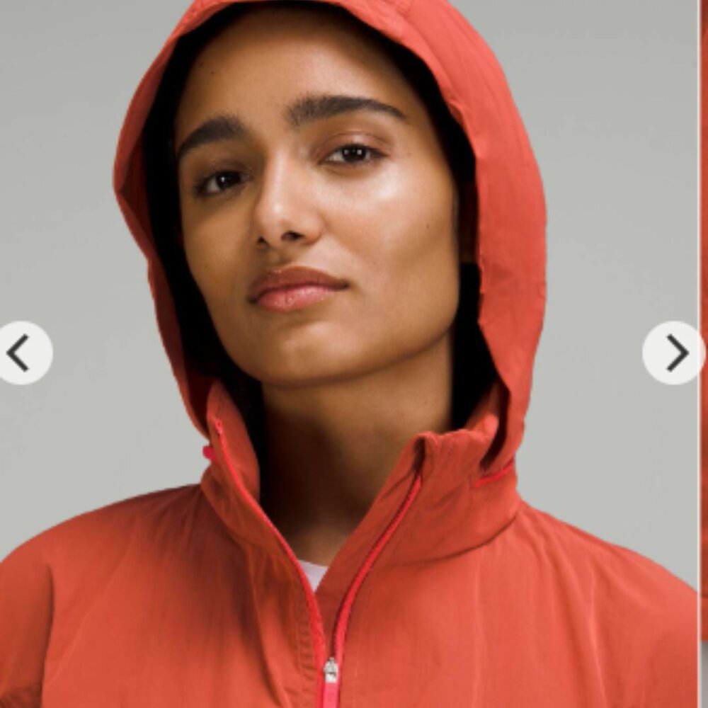 Lululemon Lightweight Hooded Jacket (Pale Raspberry) - Picture 5 of 12